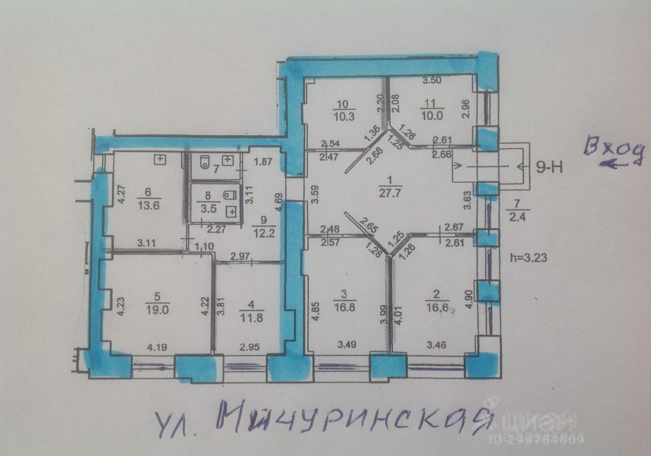 офис г Санкт-Петербург метро Горьковская ул Мичуринская 19 фото 4