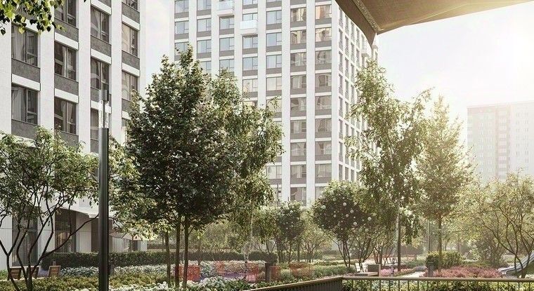 квартира г Омск р-н Кировский Кварталы Драверта 2 Кировский АО фото 8