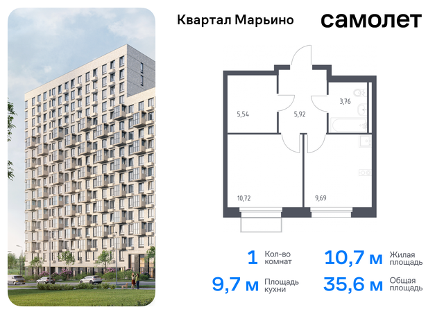 Филимонковский, Филатов луг, жилой комплекс Квартал Марьино, к 2 фото