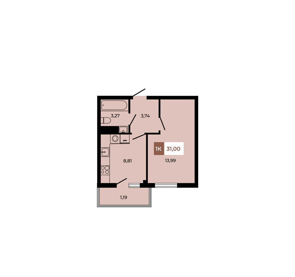 квартира р-н Аксайский п Темерницкий б-р Ростовский з/у 2А, корп. 5, Ростов-на-Дону фото 1