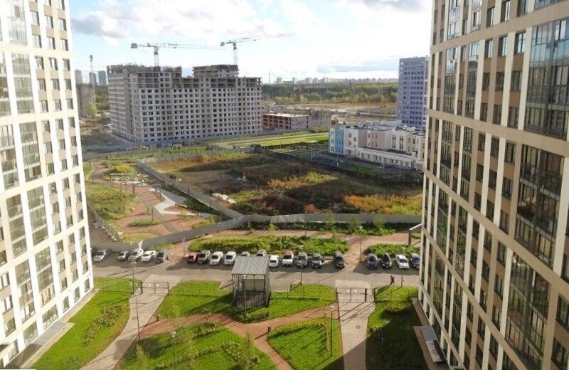 квартира г Санкт-Петербург п Парголово метро Проспект Просвещения ул Михайловская 14к/1 дорога фото 7