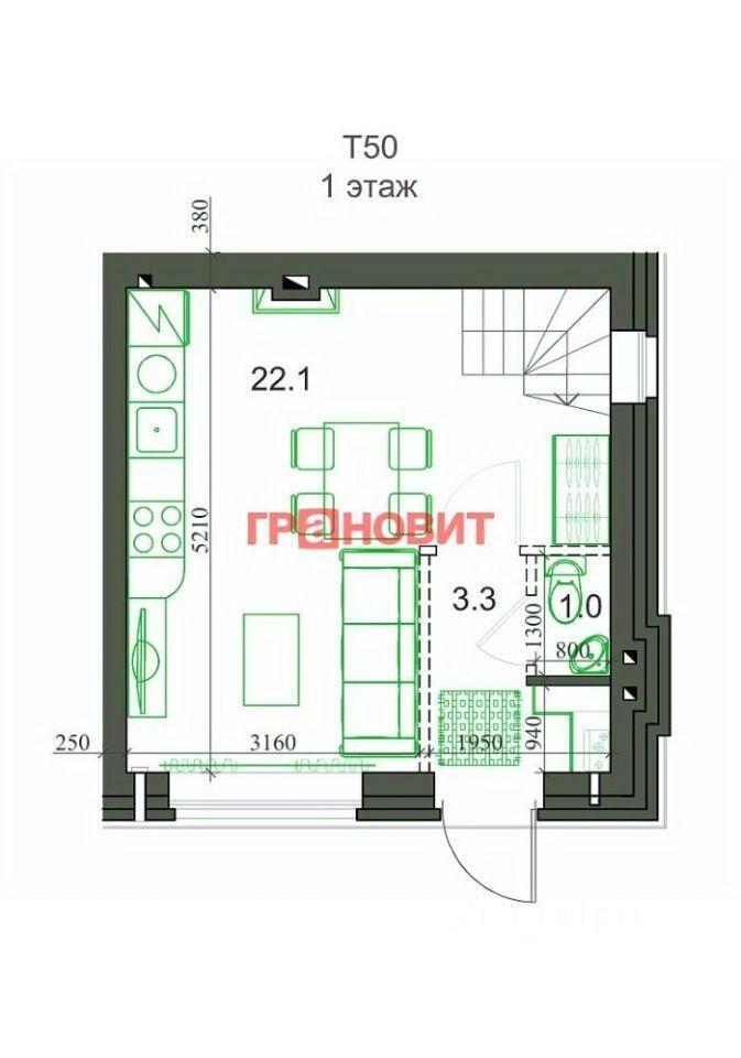 дом р-н Новосибирский с Новолуговое мкр Березки 2 5-й кв-л, 33/1/1 фото 2