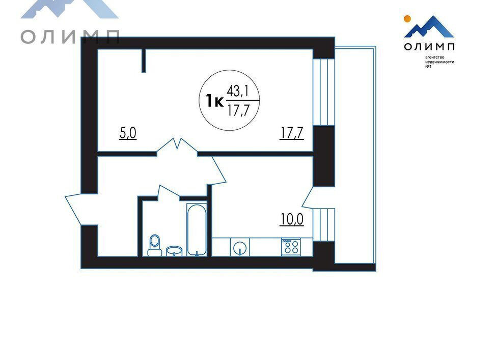 квартира г Вологда ул Северная 10б фото 22