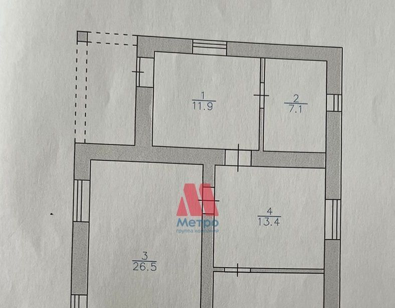 дом р-н Тутаевский п Константиновский ул Орджоникидзе 34 фото 1