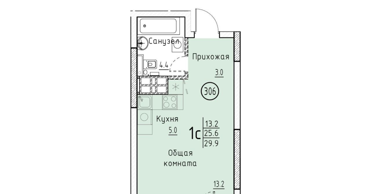 квартира г Энгельс р-н мкр Энгельс-9 городское поселение Энгельс фото 1