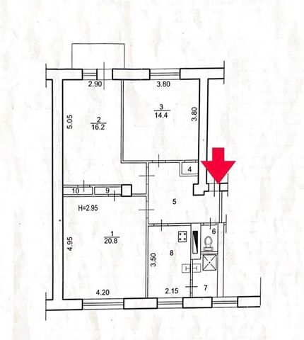 квартира р-н Тракторозаводский ул им. Дзержинского 21 фото