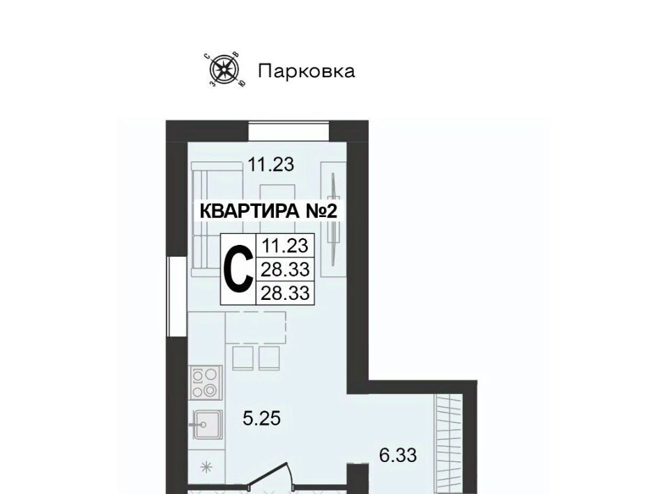 квартира г Муром ул 1-я Новослободская фото 1