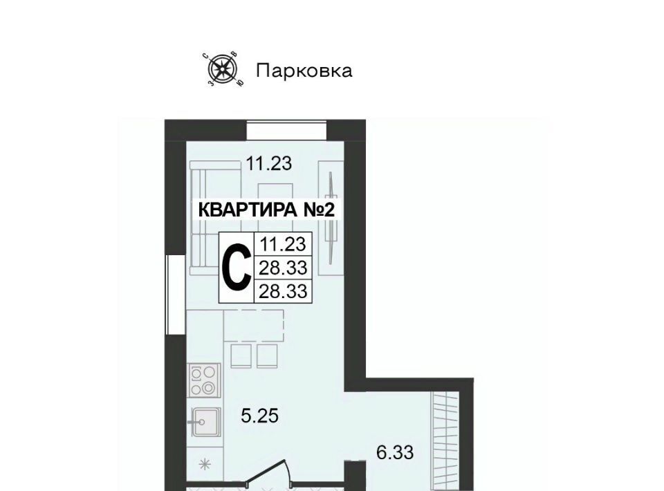квартира г Муром ул 1-я Новослободская фото 1