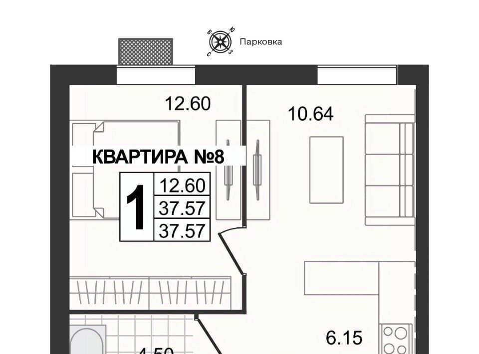 квартира г Муром ул 1-я Новослободская фото 1