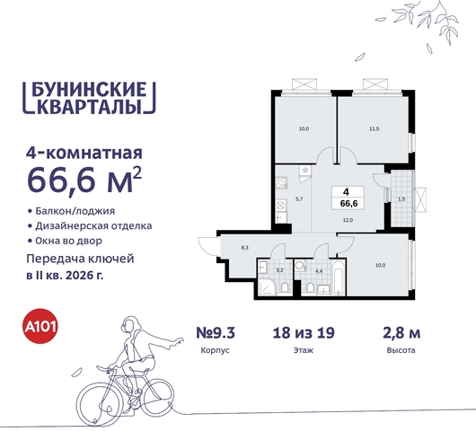 п Сосенское пр-кт Куприна 2 ЖК Бунинские Кварталы Сосенское, Ольховая, Бунинская аллея фото