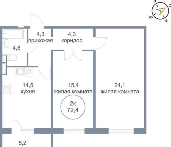 р-н Восточный тракт Югорский 54/1 ЖК «Георгиевский» фото