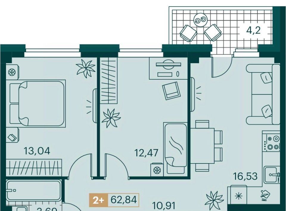 квартира г Новый Уренгой ул Газовиков фото 1