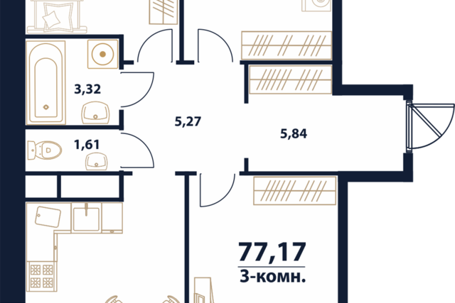 квартира дом 5 городской округ Ульяновск фото