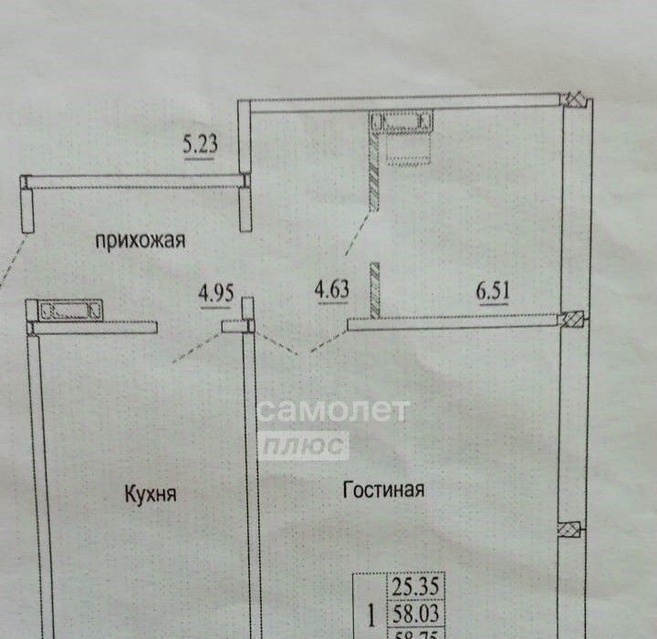 квартира г Новосибирск Золотая Нива ул Плющихинская 9 фото 6