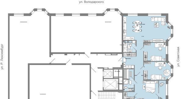квартира г Киров р-н Первомайский ул Свободы 28 фото 2