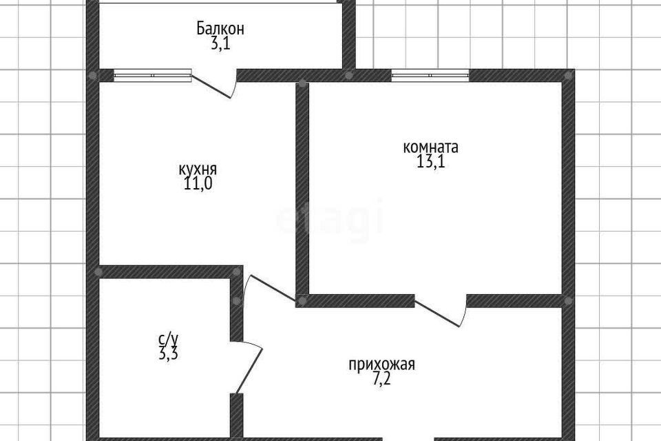 квартира г Краснодар р-н Прикубанский ул Крылатская 21 Краснодар городской округ фото 1