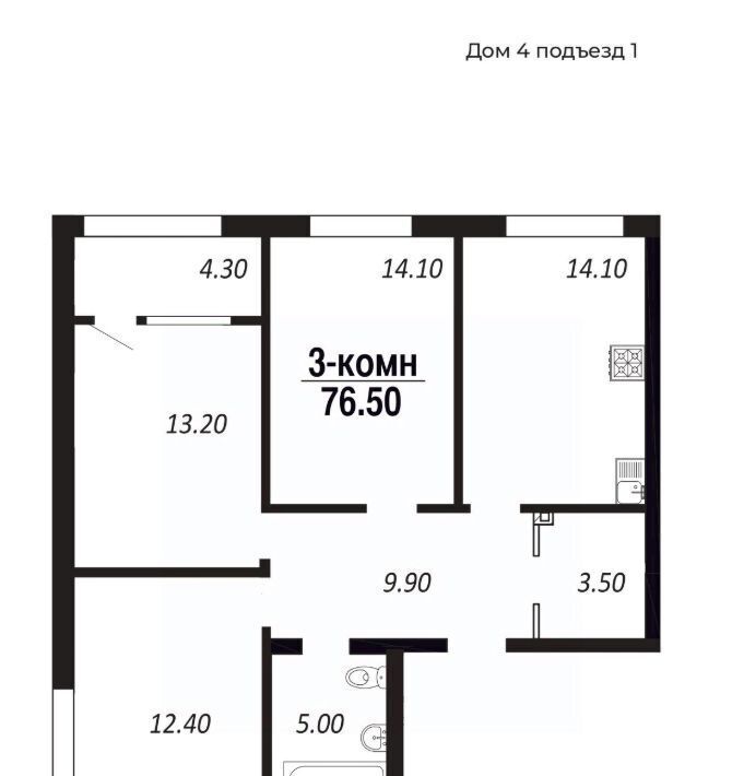 квартира г Омск р-н Советский пр-кт Королева фото 1