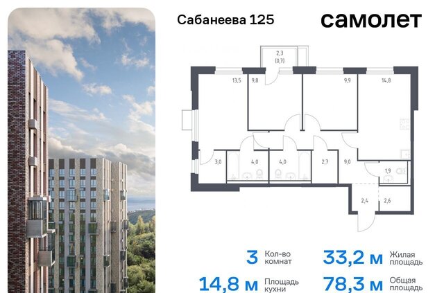 г Владивосток р-н Первореченский ул Сабанеева 1/3 ЖК «Сабанеева 125» фото