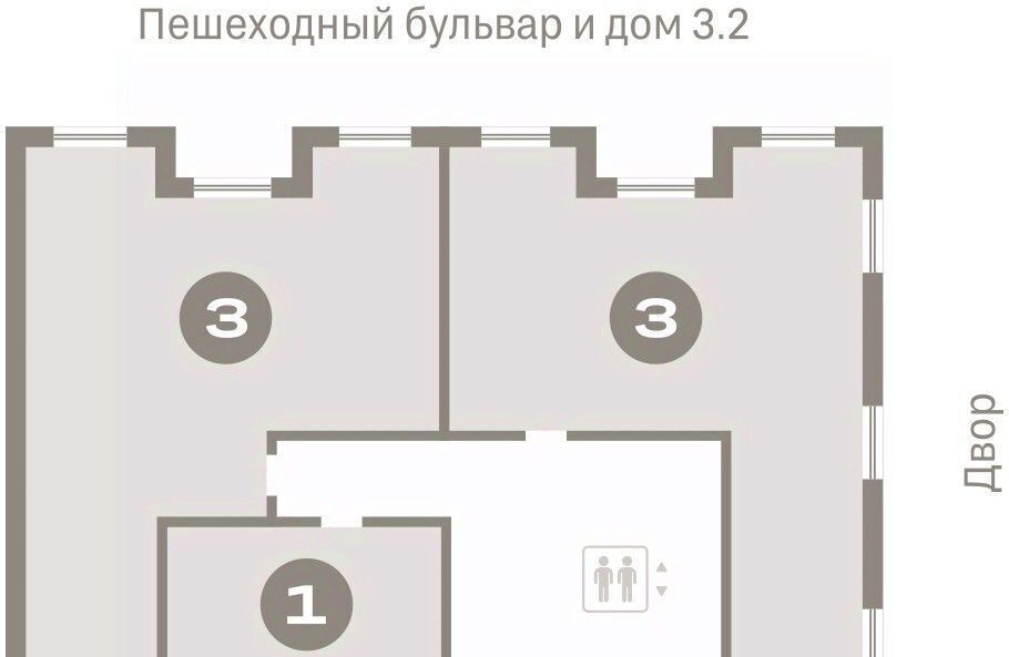 квартира г Тюмень р-н Ленинский На Минской жилой комплекс фото 2