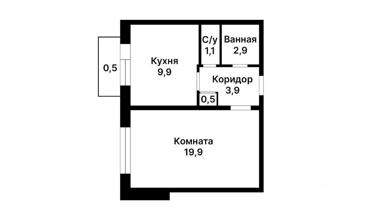 квартира г Москва пр-кт Мичуринский 15 Московская область фото 2