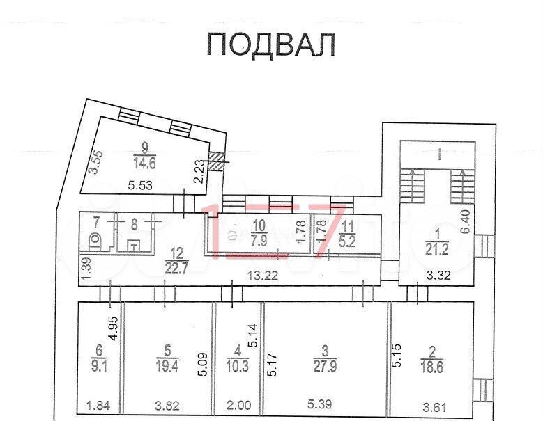 торговое помещение г Москва метро Китай-город Бауманка пер Подкопаевский 2/6с 1 фото 9