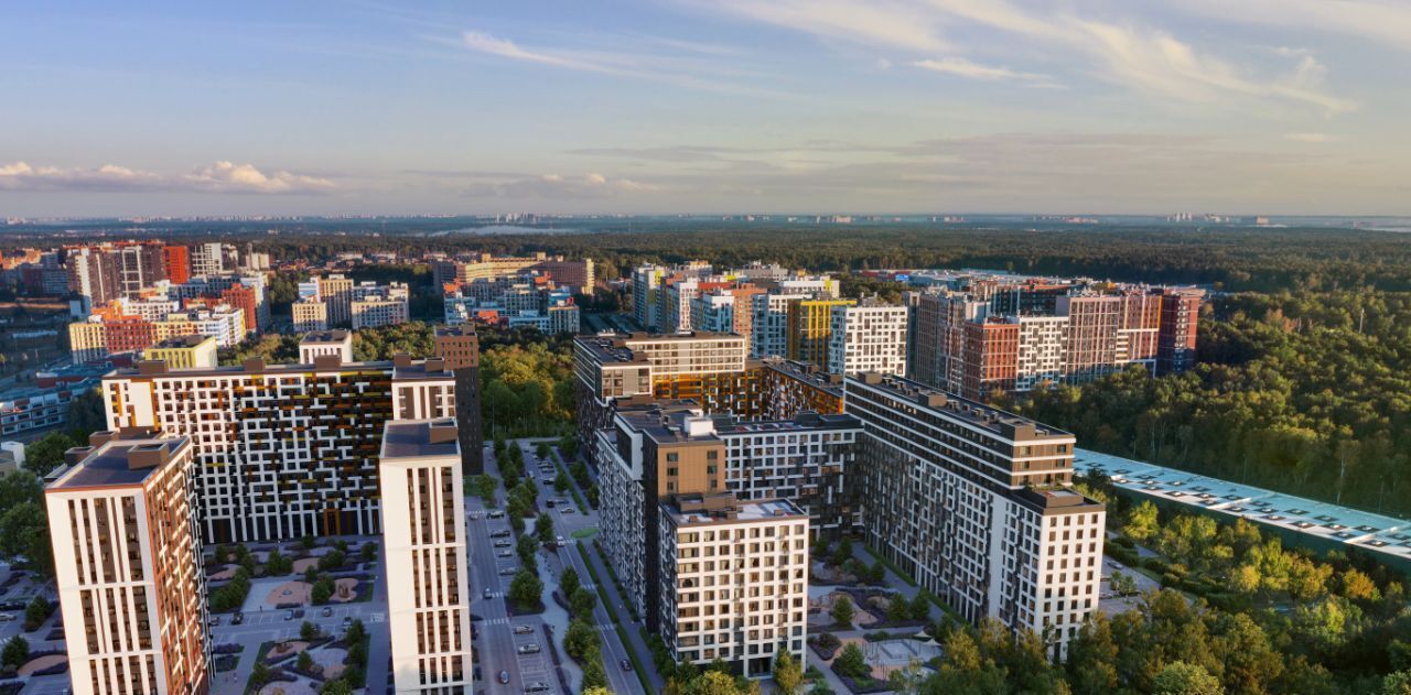 квартира городской округ Красногорск п Отрадное Левел Лесной жилой комплекс, Пятницкое шоссе фото 8