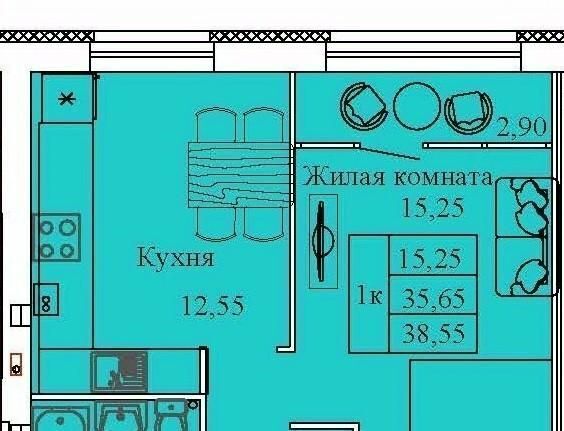 квартира р-н Ивановский г Кохма микрорайон «Просторный» фото 1