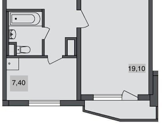 квартира г Москва метро Красный строитель ул Газопровод 13к/1 фото 19