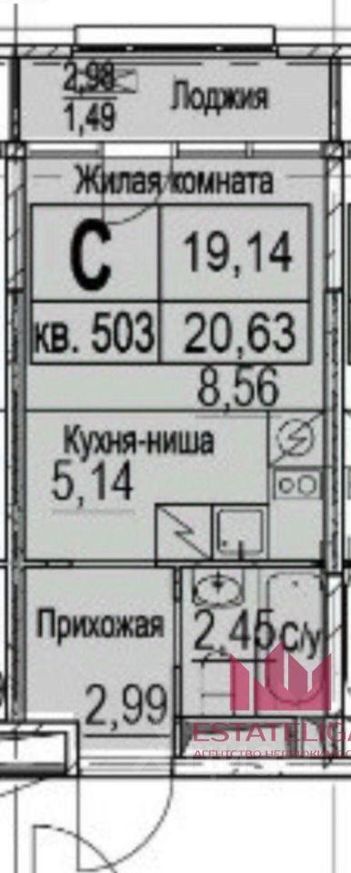 квартира г Москва ЮЗАО проезд Проектируемый 1087-й ЖК «Аквилон BESIDE» Московская область фото 2