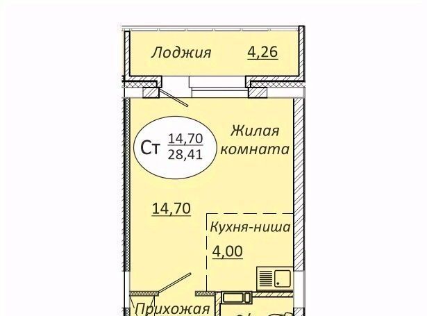 квартира г Новосибирск Золотая Нива ул 2-я Воинская 51 фото 1