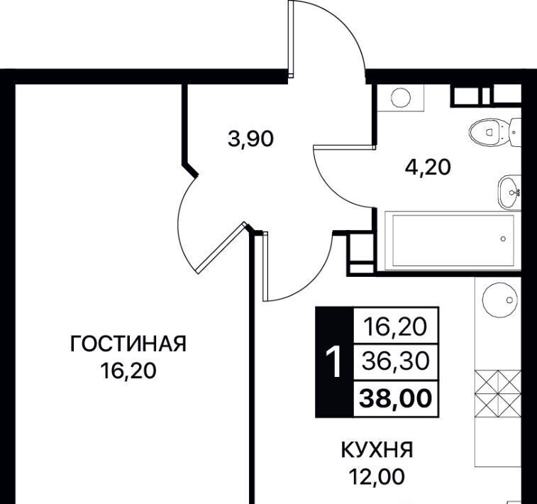 квартира г Ростов-на-Дону р-н Первомайский ул Берберовская 15с/3 фото 1