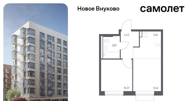 метро Рассказовка ЖК «Новое Внуково» № 37 кв-л, к 24 фото