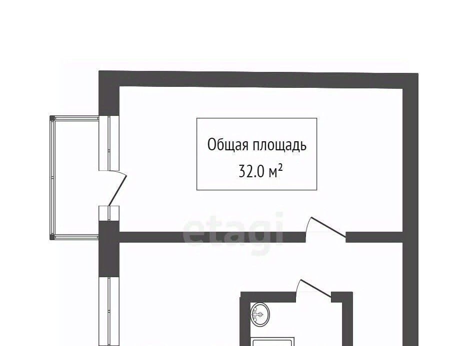 квартира г Томск р-н Октябрьский ул Ивана Черных 109/1 фото 17