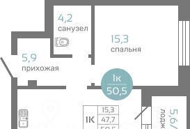 квартира г Красноярск р-н Советский ул Авиаторов ЖК МАЭСТРО фото 1