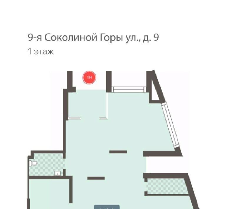 свободного назначения г Москва ВАО ул 9-я Соколиной Горы 9 муниципальный округ Соколиная Гора фото 6