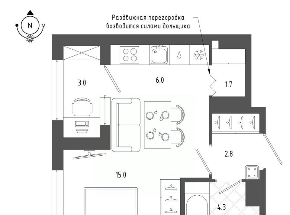 квартира г Санкт-Петербург метро Московские Ворота б-р Измайловский 11 фото 1