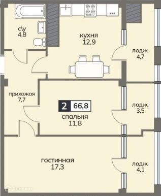 квартира г Ставрополь ул Серова 468/3 Ставрополь городской округ фото 1