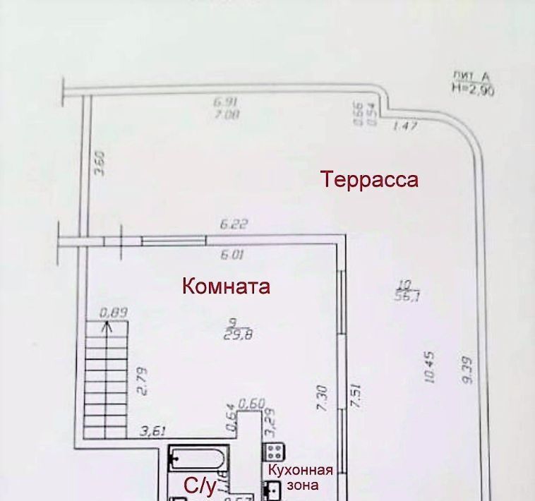 квартира р-н Анапский г Анапа ул Кати Соловьяновой 199 фото 32