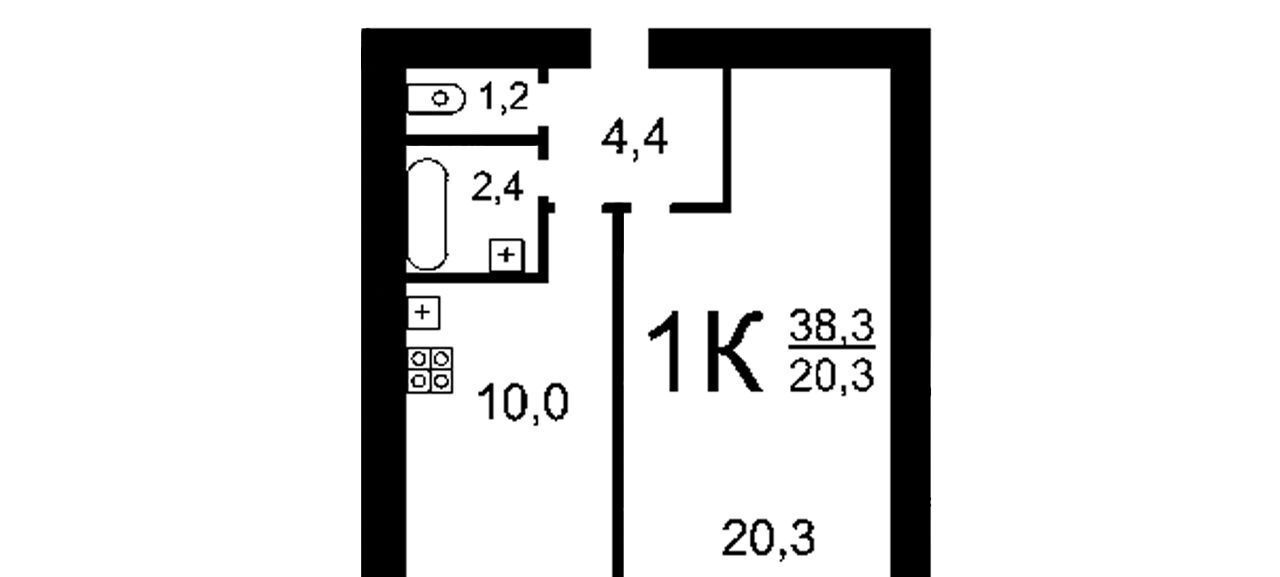 квартира г Бердск мкр Северный 19/2 фото 2