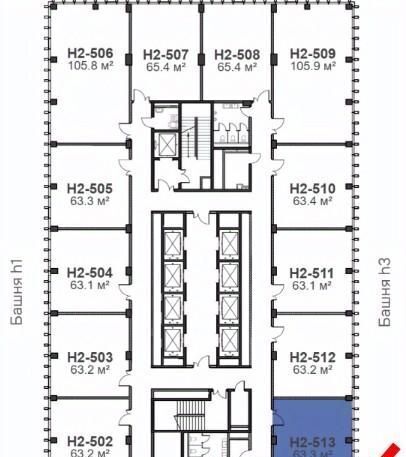 офис г Москва метро ЦСКА б-р Ходынский 6с/2 фото 1