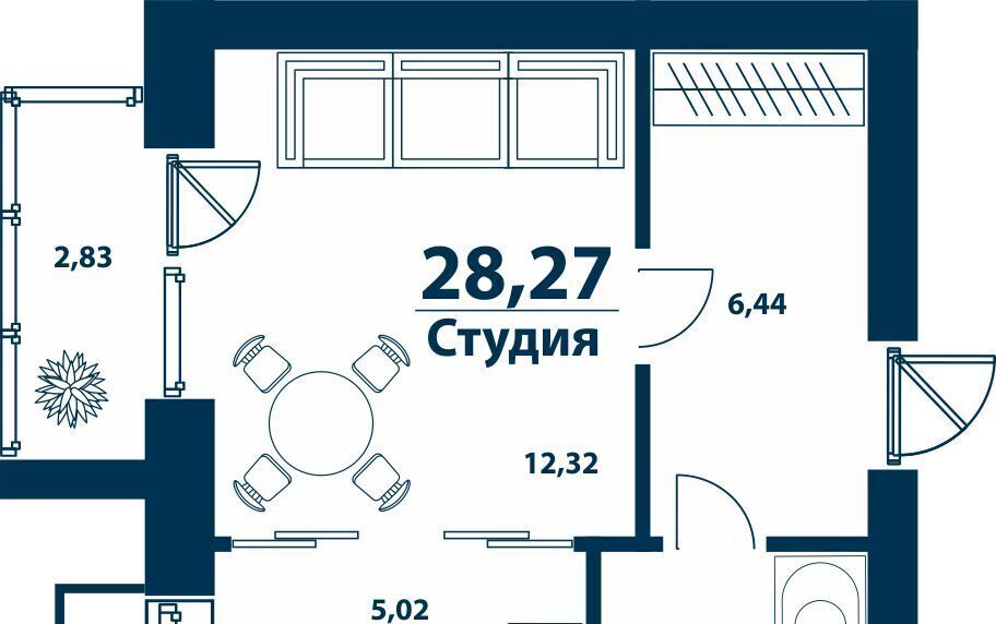 квартира г Уфа д Ветошниково Город Природы жилой комплекс фото 1