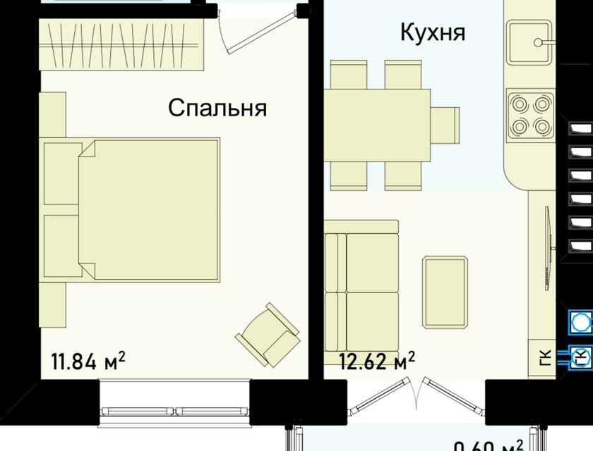 квартира г Калининград р-н Центральный ул Сержанта Мишина 83/2 Калининград городской округ фото 9