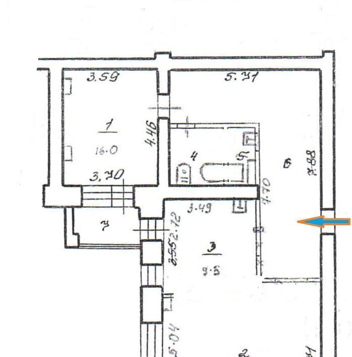 квартира р-н Рыбинский г Рыбинск пр-кт Ленина 154а фото 26