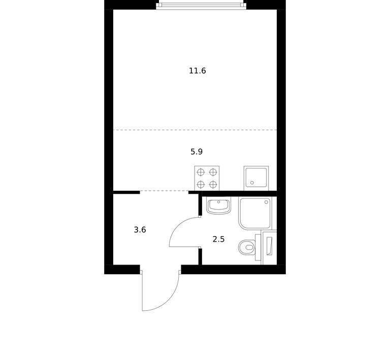 квартира г Москва метро Бутырская ЖК Руставели 14 к 2. 5 фото 1