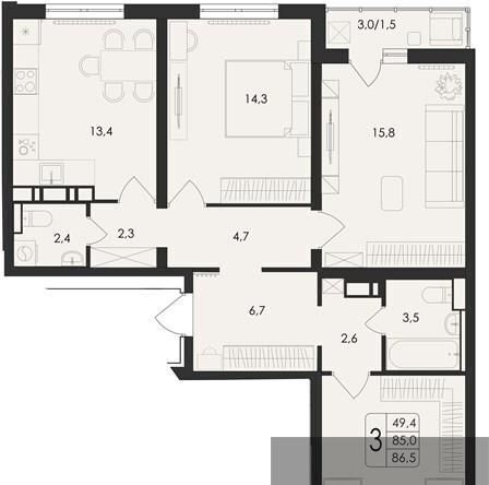 р-н Центральный ул Шишкова 140б/21 фото