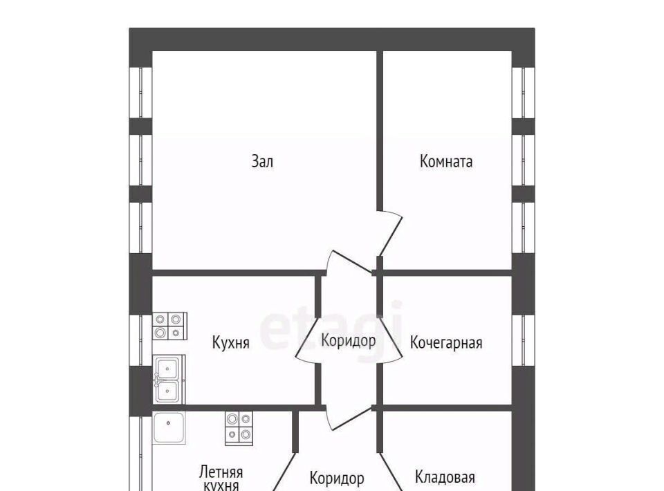 дом р-н Муромцевский рп Муромцево ул Кооперативная 6 фото 2