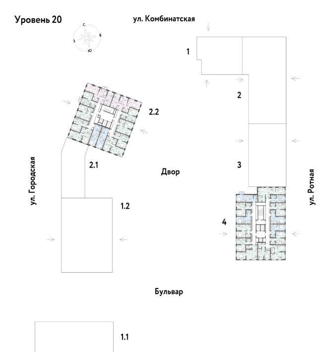 квартира р-н Белоярский п Совхозный Ботаническая, ул. Комбинатская, муниципальное образование, Екатеринбург фото 2