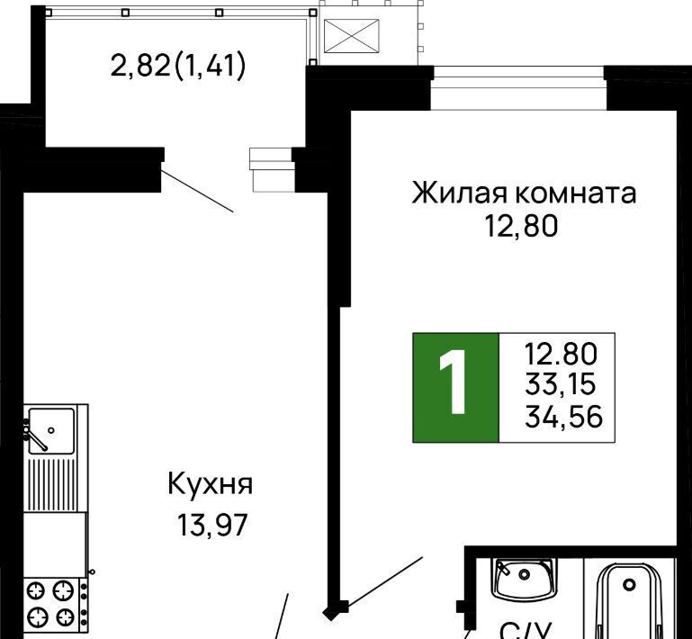квартира г Майкоп ул 9 Мая 14а фото 1