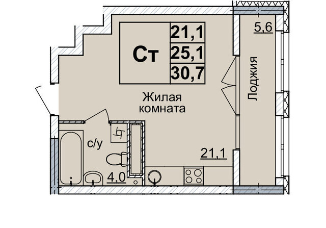 р-н Нижегородский Горьковская ЖК «Горизонты Нижнего» фото