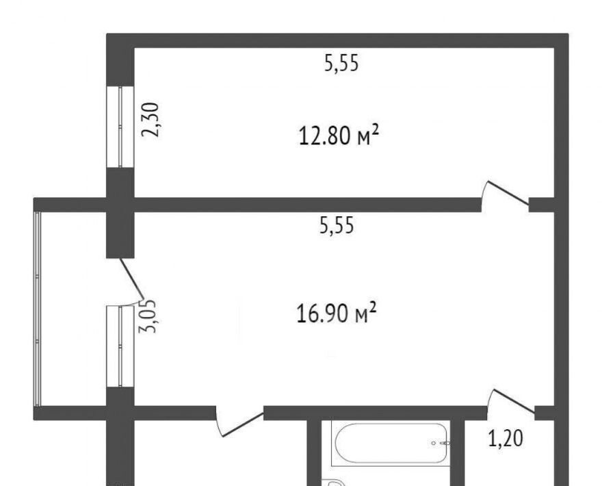 квартира р-н Кстовский г Кстово мкр 2-й 27 фото 2